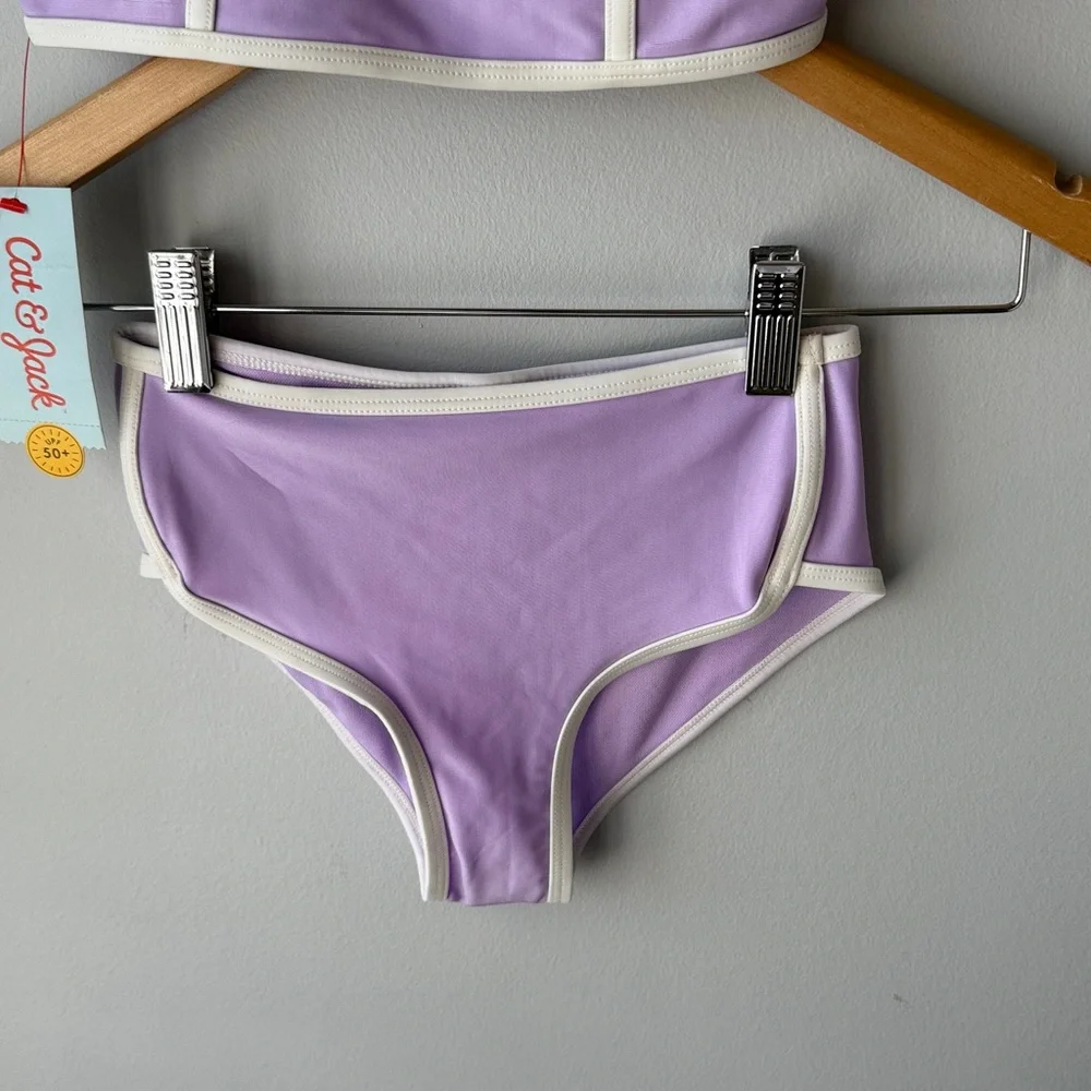 Cat & Jack Purple Kids‎ Bikini Swimsuit NWT